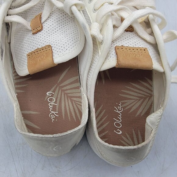 Olukai Pehuea Li Womens Size 7 White Mesh Casual Sneakers Shoes 20379-4R4R - Picture 6 of 13